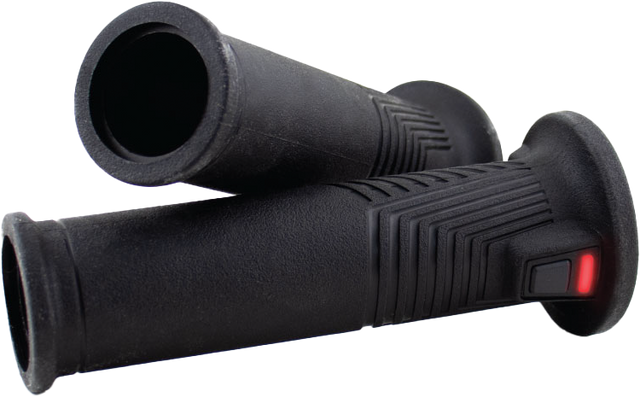 KOSO Artemis Heated Grips 7/8" to 1 inch, 120mm Pair with Universal Fitment for Motorcycles and ATVs