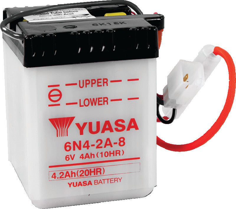 Yuasa 6N4-2A-8 Conventional 6-Volt Battery