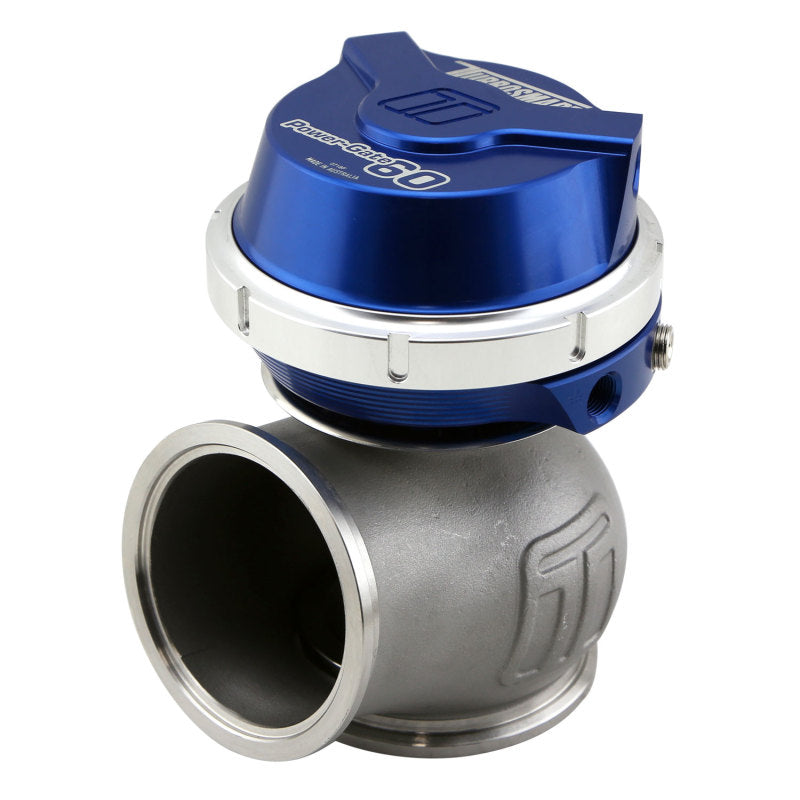 Turbosmart WG60 Gen V Power-Gate 60 External Wastegate - 14 PSI Blue