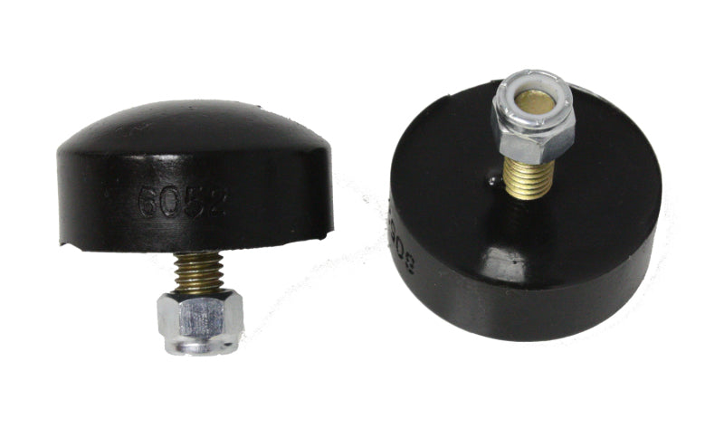 Energy Suspension Hyper-Flex 1 Inch Tall Button Head Bump Stop Set for Control Arms and Suspension Components