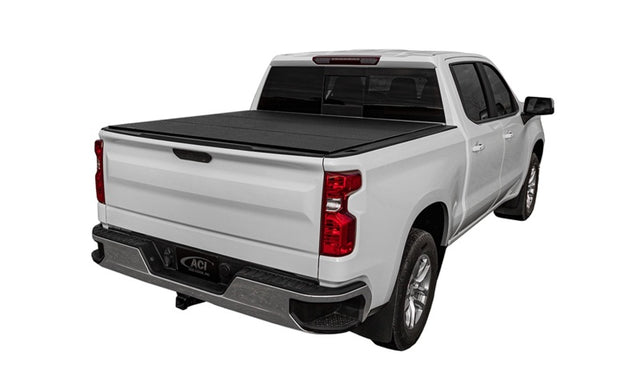 Access LOMAX Hard Tri-Fold Tonneau Cover for 2009-2018 Ram 1500 & 2019-On Classic with 5' 7" Bed (W/o RamBox), Urethane Finish