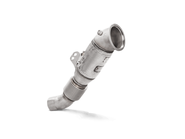 Akrapovic Downpipe for 2019 Toyota Supra (A90) with Cat, Stainless Steel - Part DP-TY/SS/1