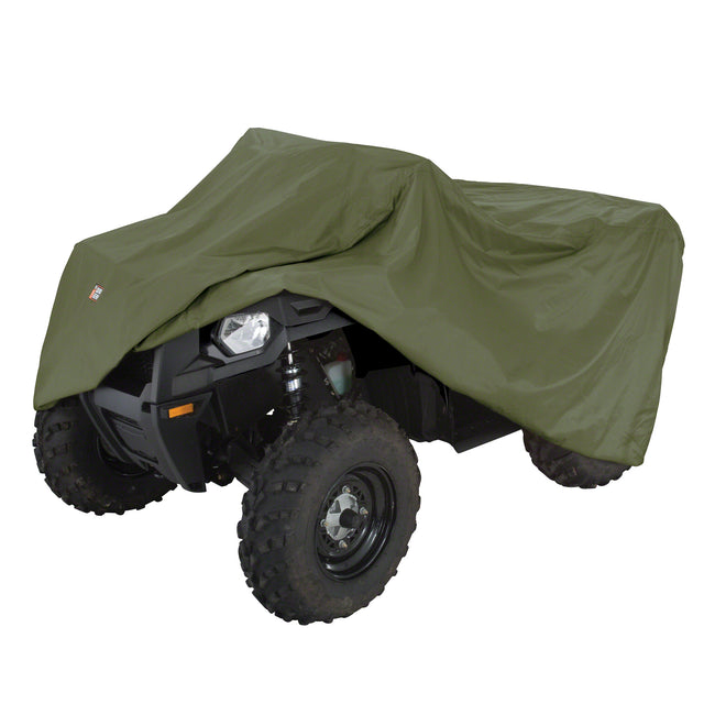 Classic Acc. ATV Storage Cover Olive XL - All-Season Water-Resistant Protection for Off-Road Vehicles