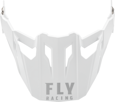 Fly Racing Trekker Solid Helmet Visor for Off-Road Motorcycles - White