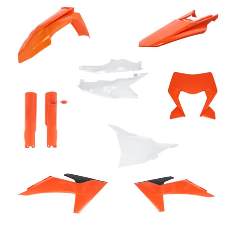 Acerbis Full Plastic Kit for KTM EXC/EXC-F/XC-F/XC-W/XCF-W/XW-F - Original Factory Shape