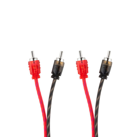 DS18 Level 1 RCA Audio Cable - 12 Feet for Car Audio Systems