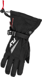 Fly Racing Title Heated Gauntlet Gloves Black 2X for Motorcycle and ATV Riders