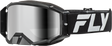 Fly Racing Zone Elite Goggle Black/Silver with Silver Mirror Smoke Lens – Fits Off-Road Motorcycles & ATV Helmets