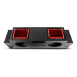 DS18 JSUB.2 Jeep JKU/JLU Subwoofer Enclosure with Dual 12-inch Down-Firing Subwoofers and LED Lights