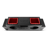 DS18 JSUB.2 Jeep JKU/JLU Subwoofer Enclosure with Dual 12-inch Down-Firing Subwoofers and LED Lights