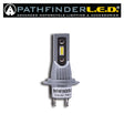 PATHFINDER DF Series H7 Plug N Play LED Headlight Bulb - 1500 Lumens for Compatible Vehicles