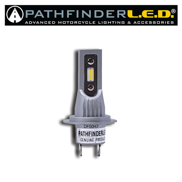 PATHFINDER DF Series H7 Plug N Play LED Headlight Bulb - 1500 Lumens for Compatible Vehicles