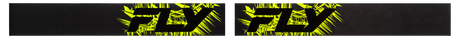 Fly Racing Zone Snow Goggle Green/Black with Green Mirror and Yellow Lens for ATV, Snowmobile, and Ski Vehicles
