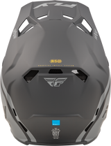 Fly Racing Formula CC Objective Helmet Matte Black/Grey for Motorcycle, ATV, and Off-Road Vehicles