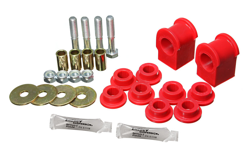 Energy Suspension Rear Sway Bar Bushing Set for 2005-2007 Ford F-250/F-350 Super Duty 2/4WD - 1-1/8 inch Diameter, Red