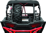 DragonFire Racing Polaris RZR XP Spare Tire Carrier Part #521157 – Space-Saving Triangular Mounting System