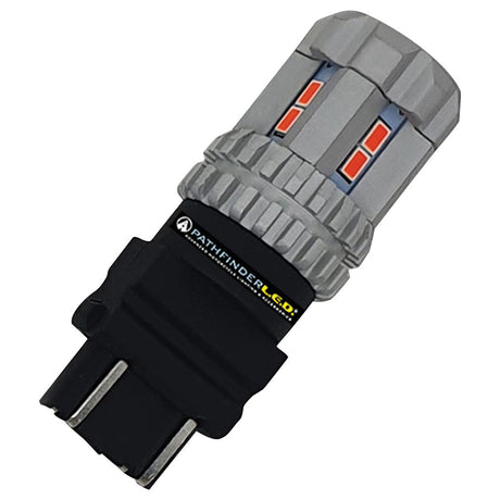 PATHFINDER High Performance LED Bulb 3157 Replacement - Red for Automotive and Motorcycle Applications