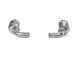 Akrapovic Link-Pipe Set with Catalytic Converter for Porsche 911 Carrera (992) 2019+ – Stainless Steel