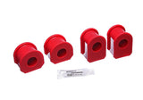 Energy Suspension 4.5149R Performance Polyurethane Sway Bar Bushings and End Links for 1994-1996 Ford Bronco - Front, 1 Inch Diameter