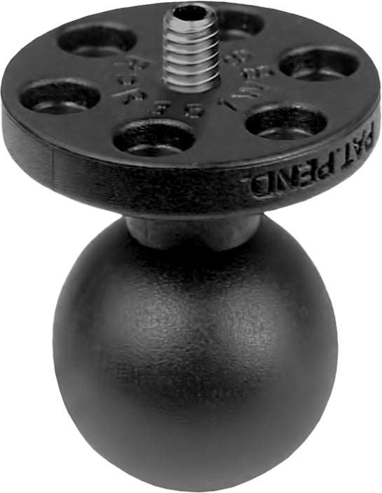 RAM RAP-B-366U Small Round Base with 1/4" 20 Thread for Recreational Vehicles and Marine Applications