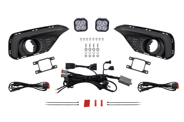 Diode Dynamics 2025 Ford Mustang EcoBoost SS3 Add-On Fog Lamp Kit White Sport