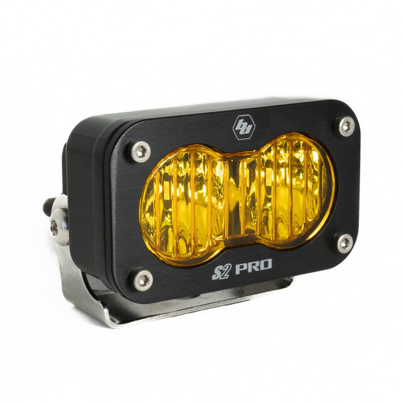 Baja Designs S2 Pro Wide Cornering Pattern LED Light - Amber by Baja Designs, Part #480015