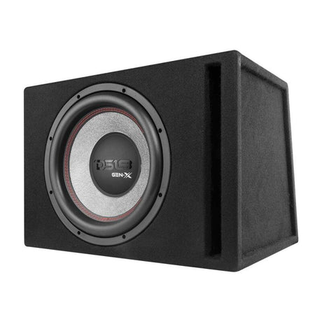 DS18 GEN-X112LD 12-Inch Loaded Subwoofer with Ported Enclosure — 450 Watts RMS for Car Audio Systems, Fits Most Vehicles