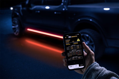 AMP Research PowerStep Vision Lighted Electric Running Boards for 2021-2025 Ford F-150 Crew Cab