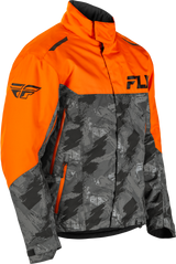 Fly Racing Snx Pro Jacket Orange/Black for Adult Snowmobile and Off-Road Vehicles