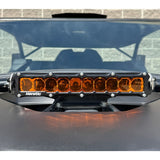 Can Am Maverick R Shock Tower 10" LED Light Bar | Heretic