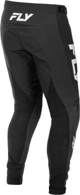Fly Racing Rayce Bicycle Pants Black/White Size 30 – BMX and MTB Riding Pants with Durable Stretch Technology
