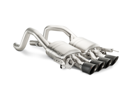 Akrapovic Slip-On Line Titanium Exhaust with Carbon Tips for Chevrolet Corvette Z06 (C7) 2014-2017