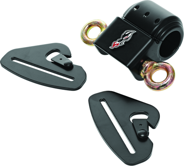 DragonFire Racing Harness Anchor Kit 1.25 inch for Kawasaki KRT800 Teryx4