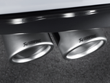 Akrapovic Slip-On Line Exhaust for 2011-2012 BMW 1 Series M Coupe (E82) Titanium with Tips
