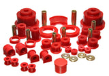 Energy Suspension Hyper-Flex Master Bushing Set for 2004-2006 Pontiac GTO - Red Polyurethane Performance Upgrade