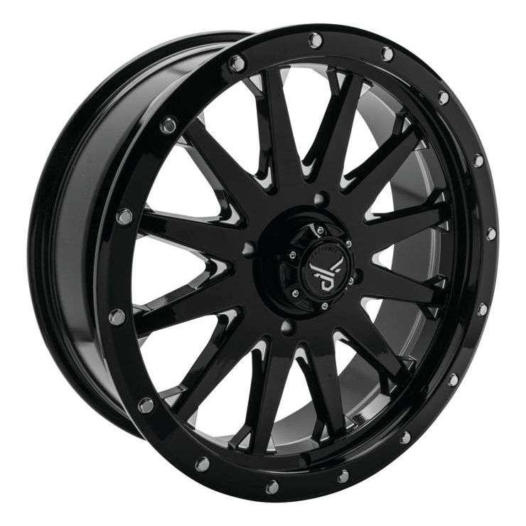 Wagon Wheel (Black/Machined) | QuadBoss