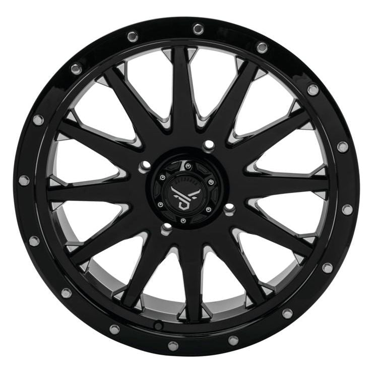 Wagon Wheel (Black/Machined) | QuadBoss