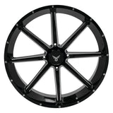 Slicer Wheel (Black) | QuadBoss