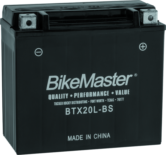 BikeMaster Battery - BTX20L-BS