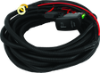 DragonFire Racing Dual Whip Harness Kit with LED Lighted Switches for UTVs - Part 522041
