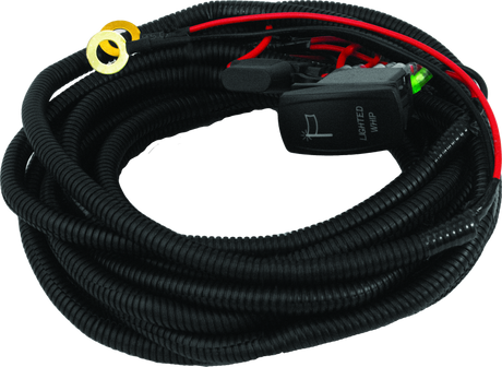 DragonFire Racing Dual Whip Harness Kit with LED Lighted Switches for UTVs - Part 522041