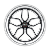 Weld S107 22x10.5 Laguna Gloss Black Wheel with 5x127 Bolt Pattern and ET13 Offset