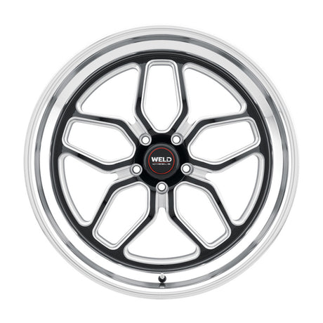 Weld S107 22x10.5 Laguna Gloss Black Wheel with 5x127 Bolt Pattern and ET13 Offset