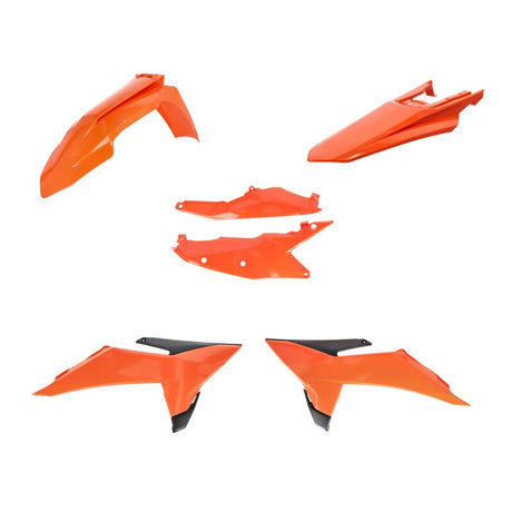Acerbis 2025 KTM 125-450 SX/SX-F/XC/XC-F Plastic Kit – Original Factory Shape for Off-Road Bikes