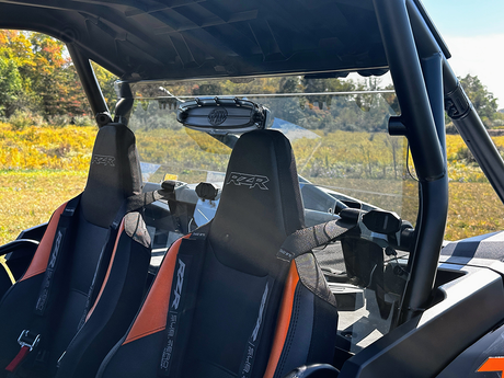 SPIKE Rear Vented Windshield Tinted for Polaris RZR XP Pro 2024 - Part Number 78-4800-R-T