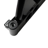 ARB W/Carrier Rstb Lhs Blk 80 Series - Heavy Duty Swingaway Spare Tire Carrier for Toyota Land Cruiser and Lexus LX450