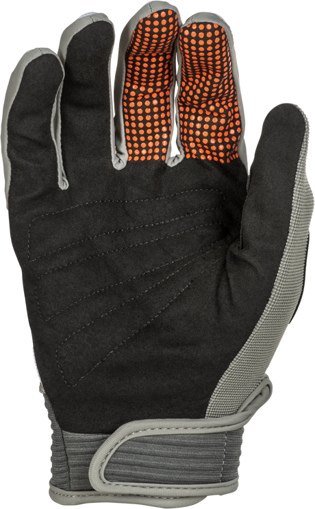 Fly Racing Youth F 16 Offroad MX Gloves – Grey/Orange, Youth X-Small – Durable All-Around Performance Riding Gloves