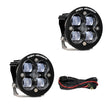 Baja Designs Squadron R SAE LED Spot Light Pair - Clear by Baja Designs, Part 247802