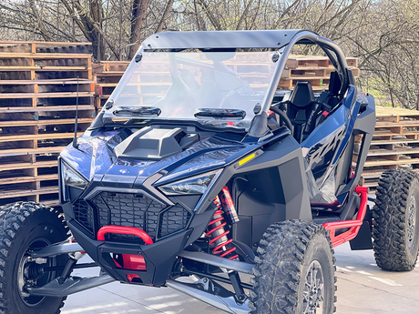 SPIKE Front Vented Windshield for Polaris RZR Pro R (2023-2024) - Fits 4-Seater Models with Adjustable Venting