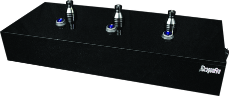 DragonFire Racing LED Whip Display – Holds Three Whips with Individual Switches